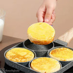 Poêle à Oeufs Crêpes Pancakes 4 moules - AlonaBRUNCH
